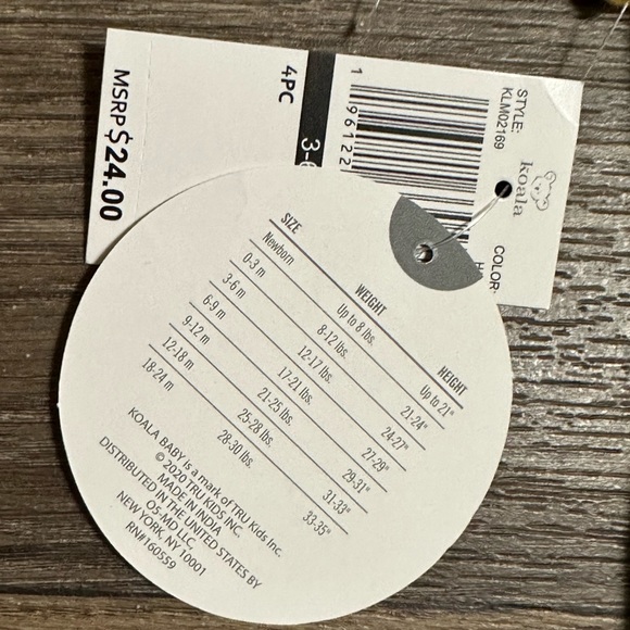 Neutral baby set Sleeper and Onesies Bodysuits 3-6 months - Picture 7 of 7